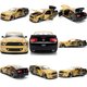 2008 Shelby Mustang G.T. 500KR - Gold Cobra (Jada Toys) 1/24