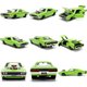 1970 Dodge Charger R/T - Lime (Jada Toys) 1/24