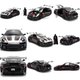 Porsche 911 GT3 RS w/DARTH VADER Figure (Jada Toys) 1/24