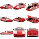 Porsche 911 GT3 RS 996.1 - Red (Jada Toys) 1/24