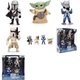 Star Wars Mandalorian Figure 4-Pack  Diecast Figures (Jada Toys) 1/24
