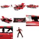 Nightmare on Elm Street 1958 Cadillac & FREDDY KRUEGER (Jada Toys) 1/24
