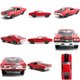 DOM's Chevy Chevelle SS - Glossy Red - Fast & Furious (Jada Toys) 1/24