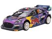 2022 Ford Puma Rally1 #19 Sebastien Loeb - Isabelle Galmiche "M-Sport Ford WRT" Winner "Monte Carlo Rally" (Top Speed) 1/18