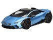 Lamborghini Huracan Sterrato Blu Aegir Blue Metallic with Matt Black Top (Top Speed) 1/18