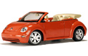 2004 Volkswagen New Beetle Cabrio - Sundown Orange (AUTOart) 1/18