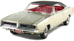 1969 Dodge Charger R/T 440 - R4 Silver Metallic (Ertl American Muscle) 1/18