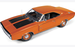 1970 Dodge Charger R/T SE 440 - Go Mango Orange (Ertl American Muscle) 1/18