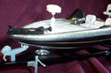 Triton Bass Boat and Trailer - Silver (Ertl) 1/18