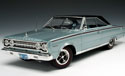 1967 Plymouth Belvedere II 426 Hemi - Light Blue (Highway 61) 1/18