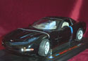 1999 Chevrolet Corvette C5 Coupe - Black (Welly) 1/18