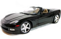 2005 Chevy Corvette C6 Convertible - Black (Hot Wheels) 1/18