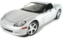 2005 Chevy Corvette C6 Coupe - Machine Silver (Hot Wheels) 1/18