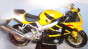 Honda CBR-929RR Motorcycle - Yellow (NewRay) 1/6