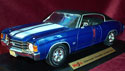 1972 Chevy Chevelle SS454 - Blue (Maisto) 1/18