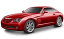 2004 Chrysler Crossfire - Blaze Red (MotorMax) 1/18