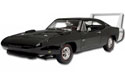 1969 Dodge Charger Daytona Hemi V8 - Black (Ertl) 1/18