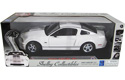 [ 2007 Shelby Mustang GT - White w/ Silver Limited (Shelby Collectibles) 1/18 ]