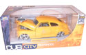 1947 Chevy Aerosedan Fleetline - Yellow w/ KMC 'SS' Rims (DUB City) 1/24