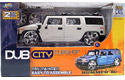 Hummer H2 Metal Model Kit - Pearl White (DUB City) 1/24