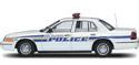 Ford Crown Victoria Des Plaines Police Car (AUTOart) 1/18
