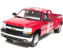 2000 Chevy Silverado 3500 Dually - Red (Anson) 1/18