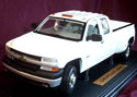 2000 Chevy Silverado 3500 Dually - White (Anson) 1/18
