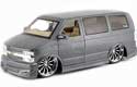 Chevy Astro Van w/ Blade BD>12 Spinners - Silver (DUB City) 1/18