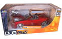 2002 Ford Mustang - Red w/ Maya DTS Rims (DUB City) 1/24