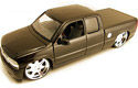 2002 Chevy Silverado w/ GfG 'Cannes' - Metallic Black (DUB City) 1/24