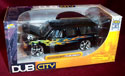 Chevy Suburban - Black w/Flames (DUB City) 1/24