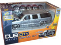 Chevy Suburban Kit - Silver (DUB City) 1/24