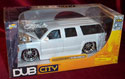 Chevy Suburban - White (DUB City) 1/24