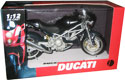 2002 Ducati Monster S4 - Black (NewRay) 1/12