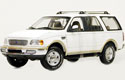 1998 Ford Expedition "Eddie Bauer" White w/ Gold Trim (UT Models) 1/18