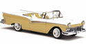1957 Ford Fairlane Skyliner Convertible - Yellow (Sun Star) 1/18