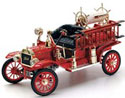 1914 Ford Model T Fire Engine and Real Wooden Ladder (YatMing) 1/18