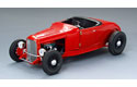 1929 Ford Model 'A' Roadster Street Racer - Vermillion Red (Highway 61) 1/18