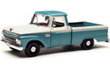 1965 Ford F100 Twin I-Beam - Caribbean Turquoise w/White (SunStar) 1/18