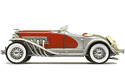1935 Duesenberg SJ Roadster - Clark Gable (Ertl) 1/18