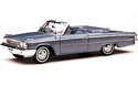 1963 Ford Galaxie 500 Open Convertible - Acapulco Blue (Sun Star) 1/18