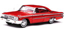 1963 Ford Galaxie 500 Hard Top - Red (Sun Star) 1/18