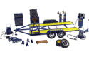 Penkse Sunoco Tool and Trailer Set (GMP) 1/18