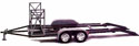 Accessories Tandem Trailer with Tire Rack (GMP) 1/24