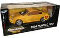2004 Pontiac GTO - Yellow Jacket (Ertl Elite Edition) 1/18