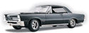 1965 Pontiac GTO Hurst - Black (Maisto) 1/18