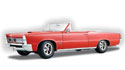 1965 Pontiac GTO Convertible Hurst Edition - Red (Maisto) 1/18