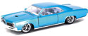 1966 Pontiac GTO Street Machine - Aqua - Limited Edition Modified (Hot Wheels) 1/18