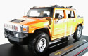 2003 Hummer H2 SUT - Metallic Orange (Maisto) 1/18