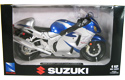 2005 Suzuki GSX-R1300R Hayabusa - Blue (NewRay) 1/12